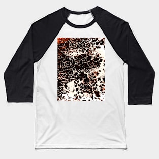 Winter sea pouring paint Baseball T-Shirt